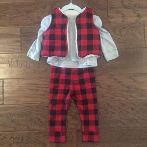 MudPie outfit set 6-9 months
